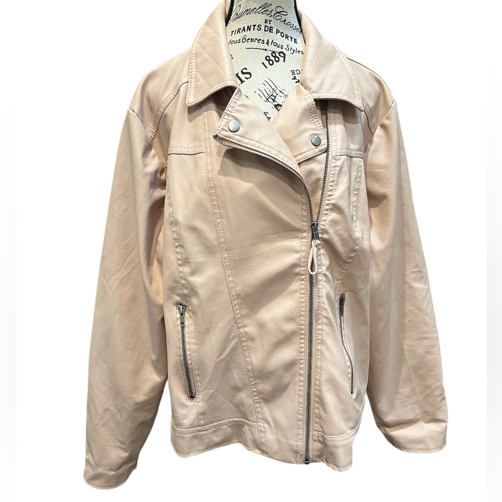 New Look Faux Leather Moto Jacket